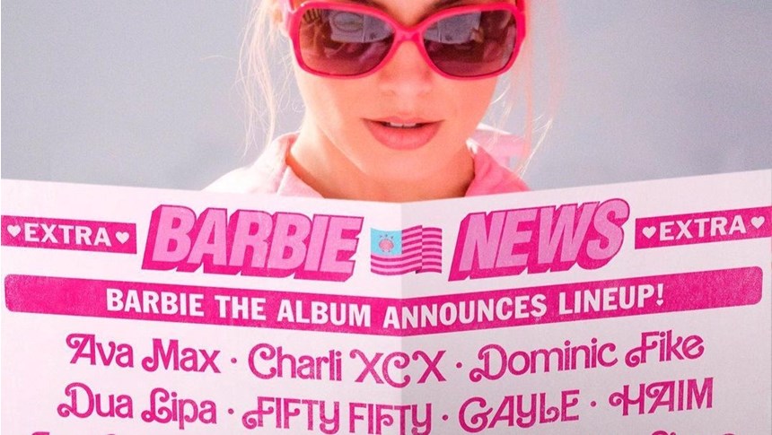 Barbie movie soundtrack announced and damn is it a line-up and a half